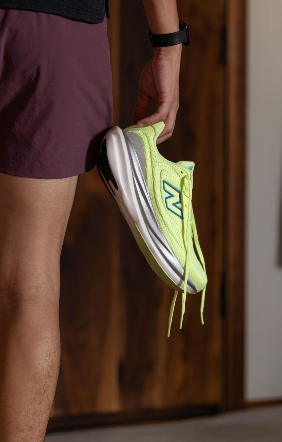 Person wearing new balance fresh foam 1080s